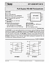 DataSheet SP1490EE pdf